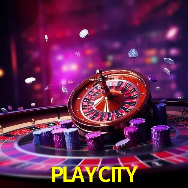 PLAYCITY Casino - juegos, cajero y retiros Lobby PLAYCITY Casino con mesas, rodillos, cajero y acceso móvil seguro